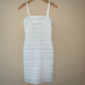 White House Black Market Ivory Dress Size 2